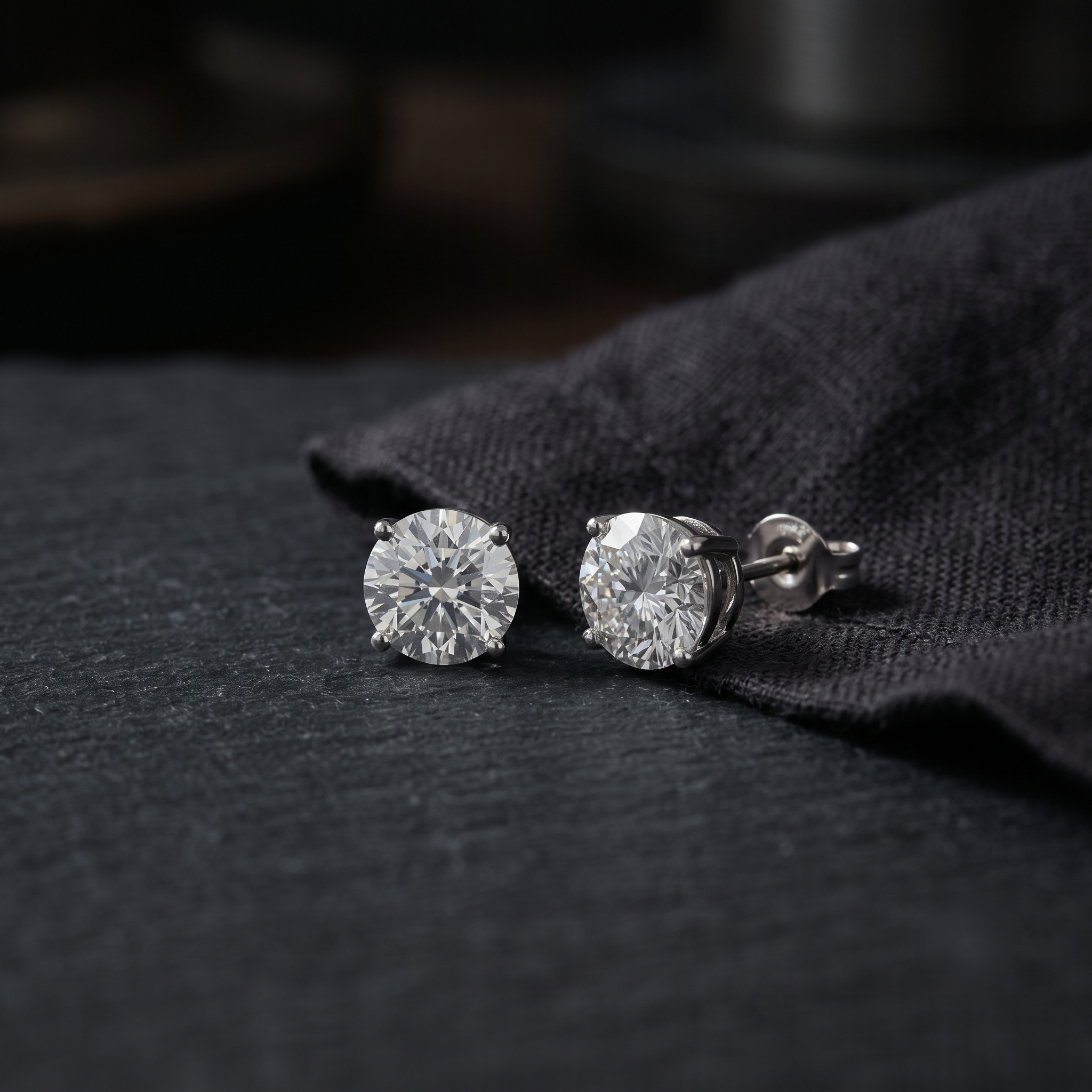 Diamond Stud Earrings collection — DETARA